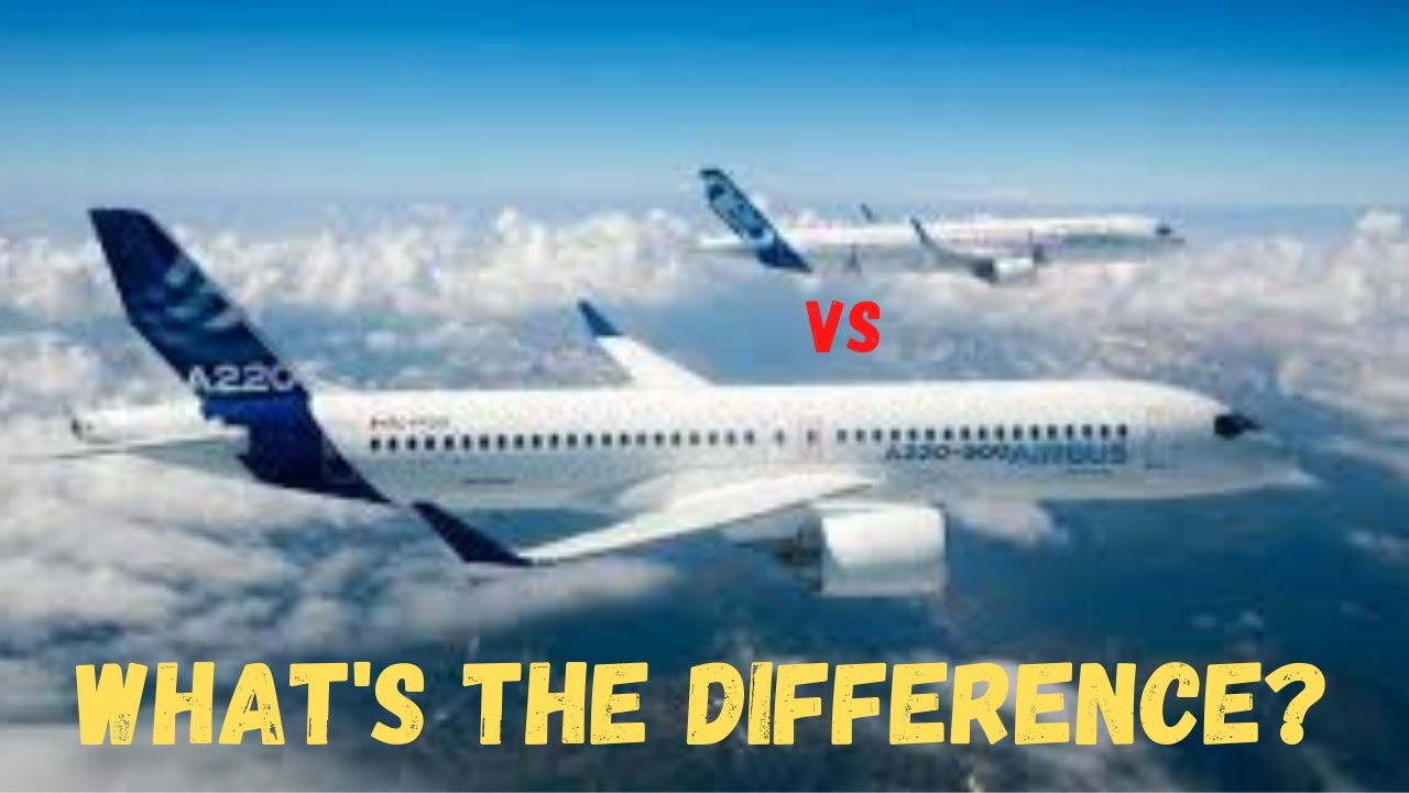 A220-100 vs A220-300 | What's the difference? | Epic Comparison