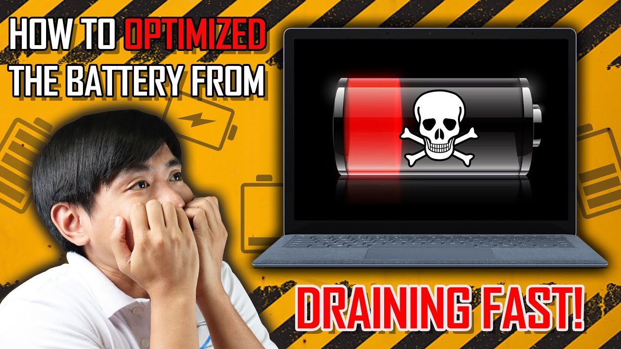 HOW TO STOP LAPTOP BATTERY FROM DRAINING FAST! |  Paano Tigilan Maubos Kagad ang Battery ng Laptop