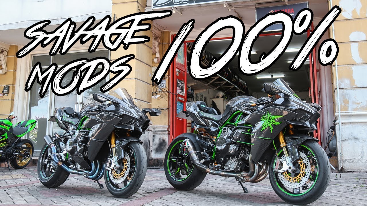 Bukan Supercharged Biasa: Double Kawasaki Ninja H2 '15