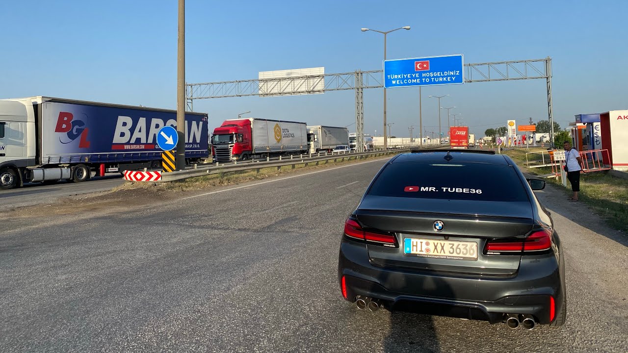 Sila Yolu 2021 BMW M5 F90 ile G30 M550i ￼￼￼￼Almanya-Türkiye