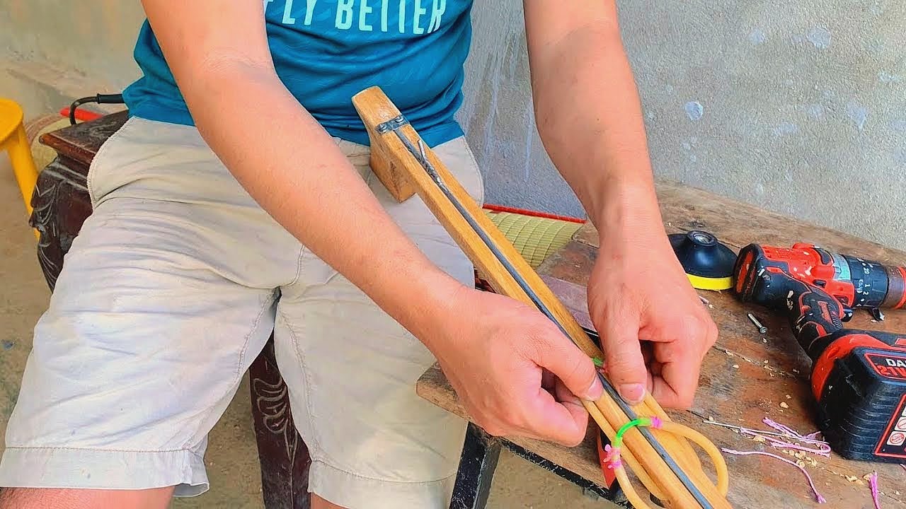 DIY Thai-Style Fish Shooting Gun | Easy Handmade Guide
