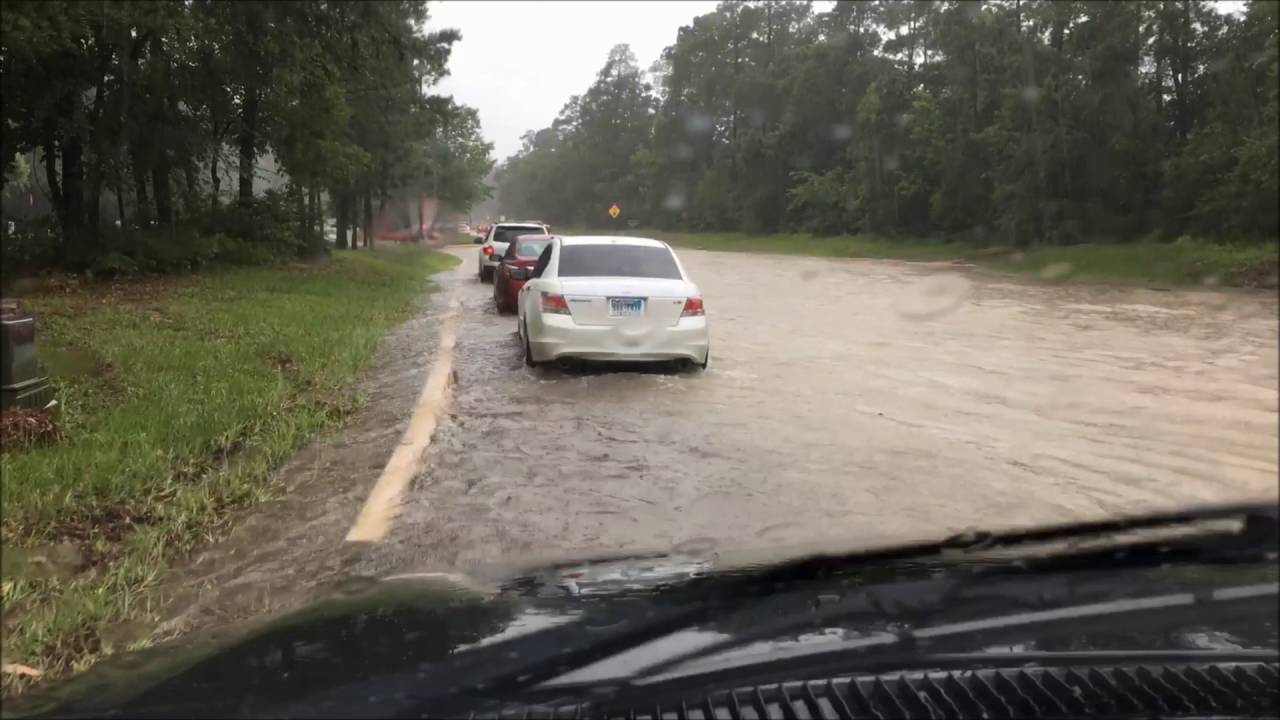 The Woodlands Texas Flash Flood