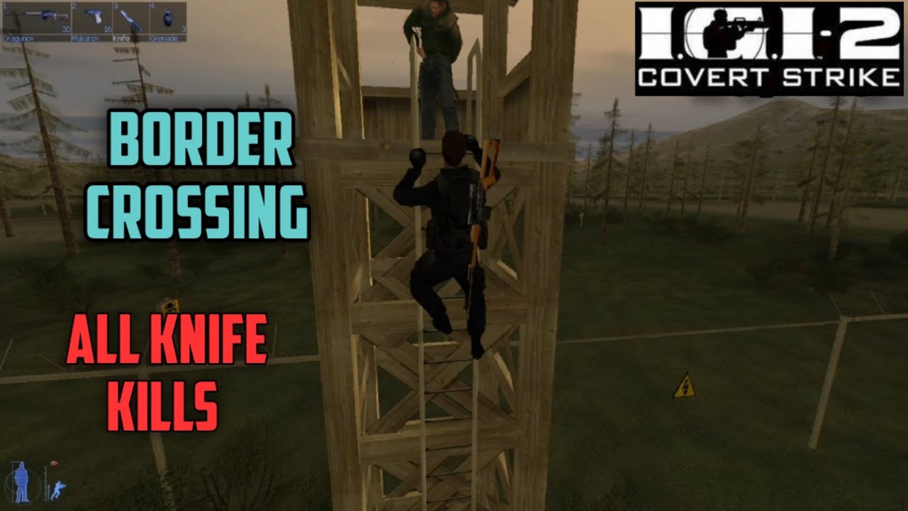 IGI 2 Mission 7 | Killed All 40 Enemies Using Knife Only
