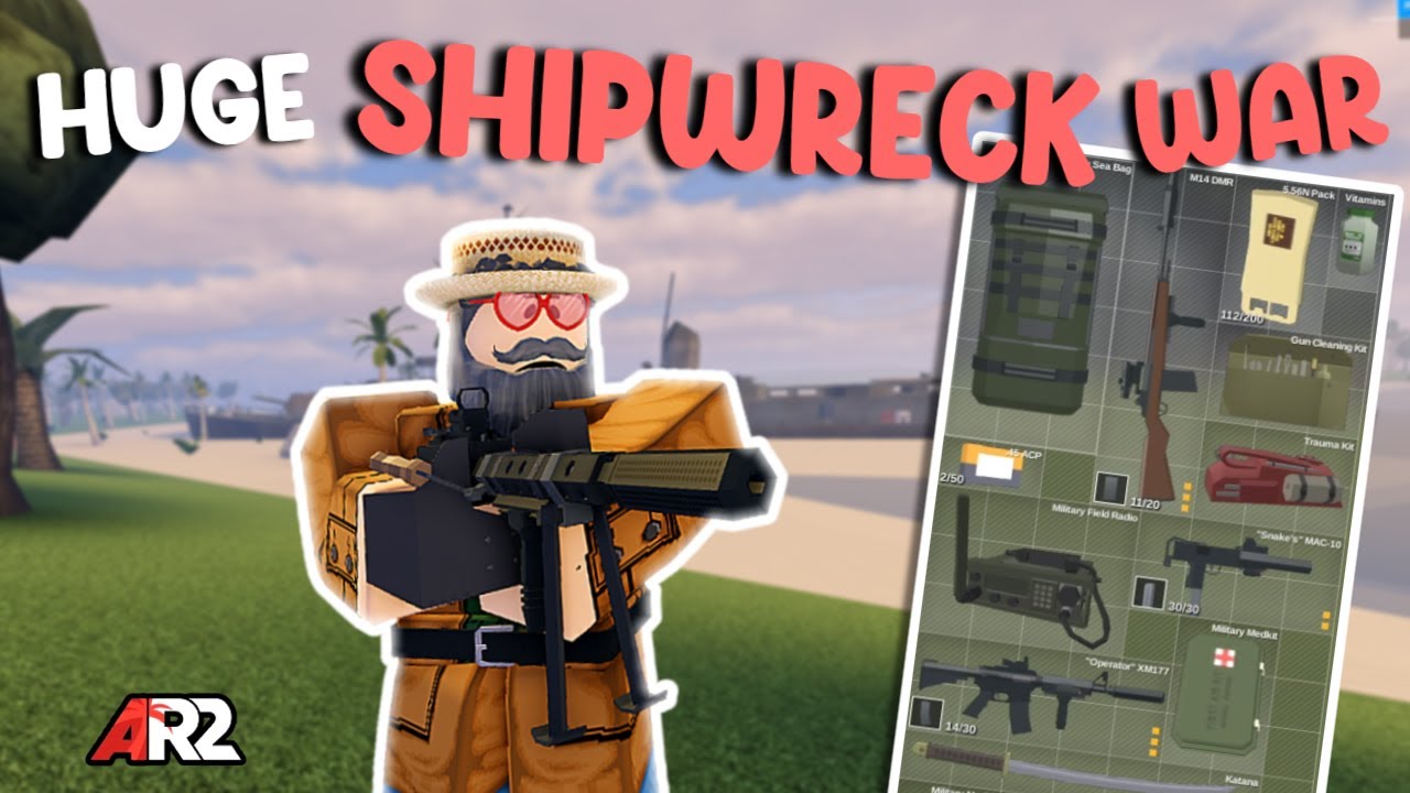 Huge SHIPWRECK WAR In Apocalypse Rising 2 | Roblox