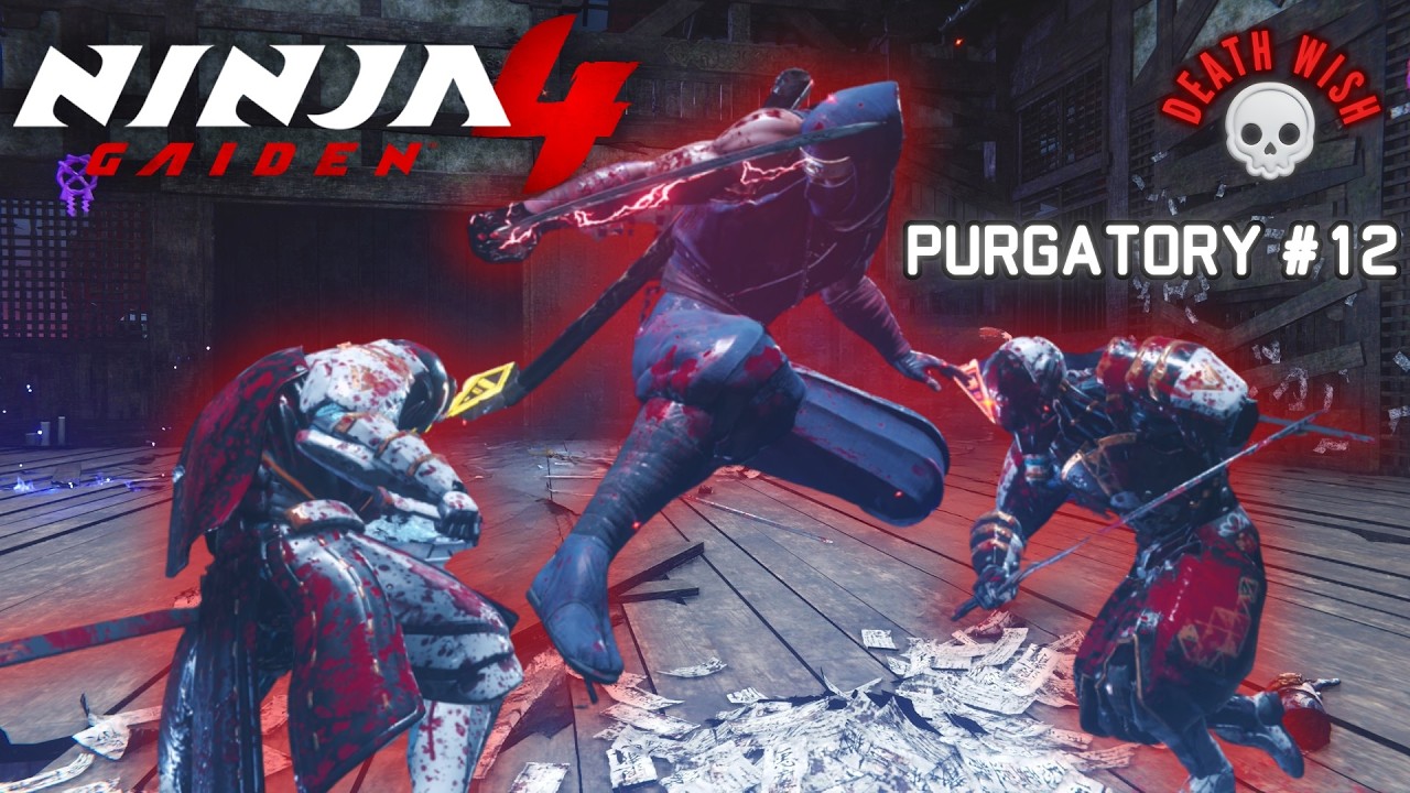 Ninja Gaiden 4 - Purgatory Trial 12 - Ryu - Death Wish - No Damage - Untouchable
