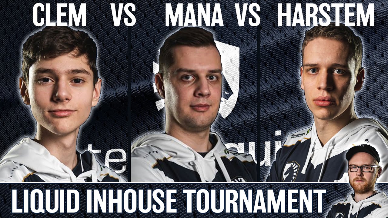 Clem vs MaNa vs Harstem Team Liquid in-house tournament feat. 2vs2 with uThermal