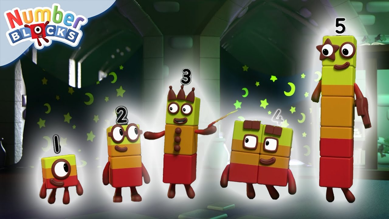 クリスマスの幼稚園児向け数字マジックを楽しもう！🎄 | 子供たちに数え方を教える | ナンバーブロックス