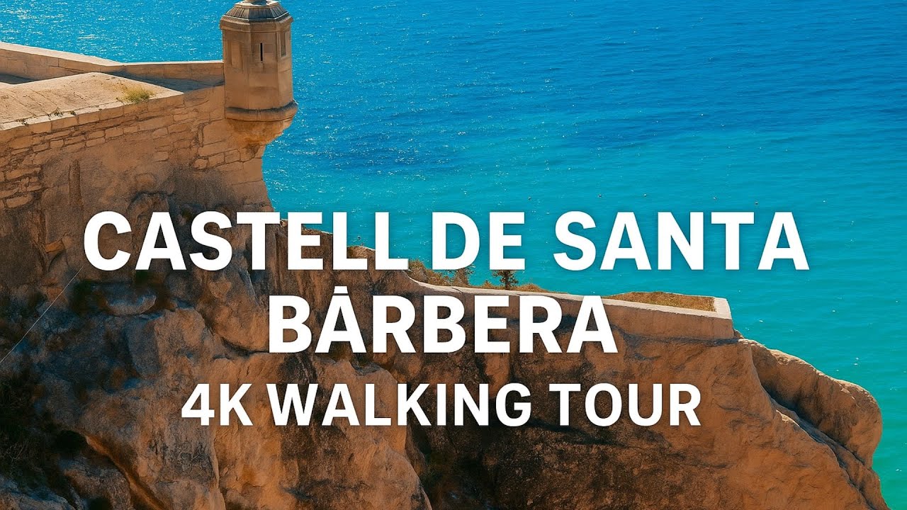 Castell de Santa Bárbera | Alicante Spain October 2025 | 4K Walking Tour
