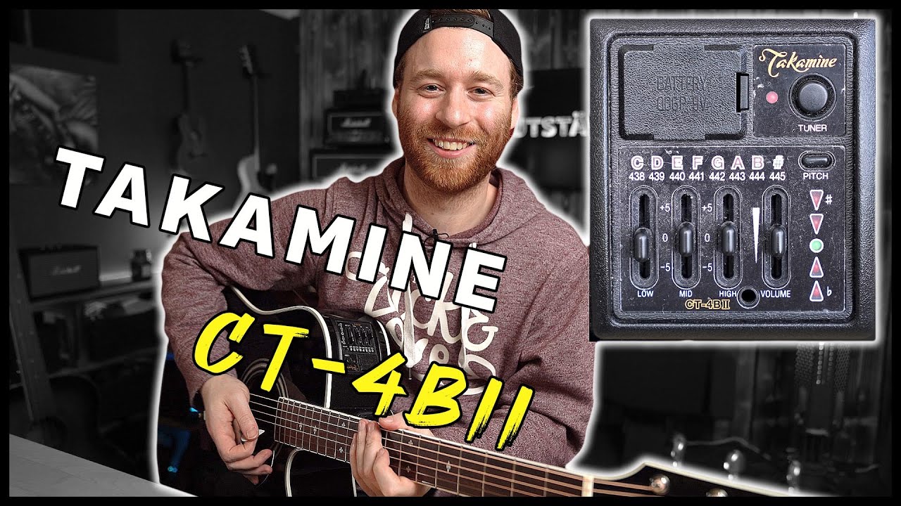 Der Preamp aus der Takamine EF341SC - CT-4BII