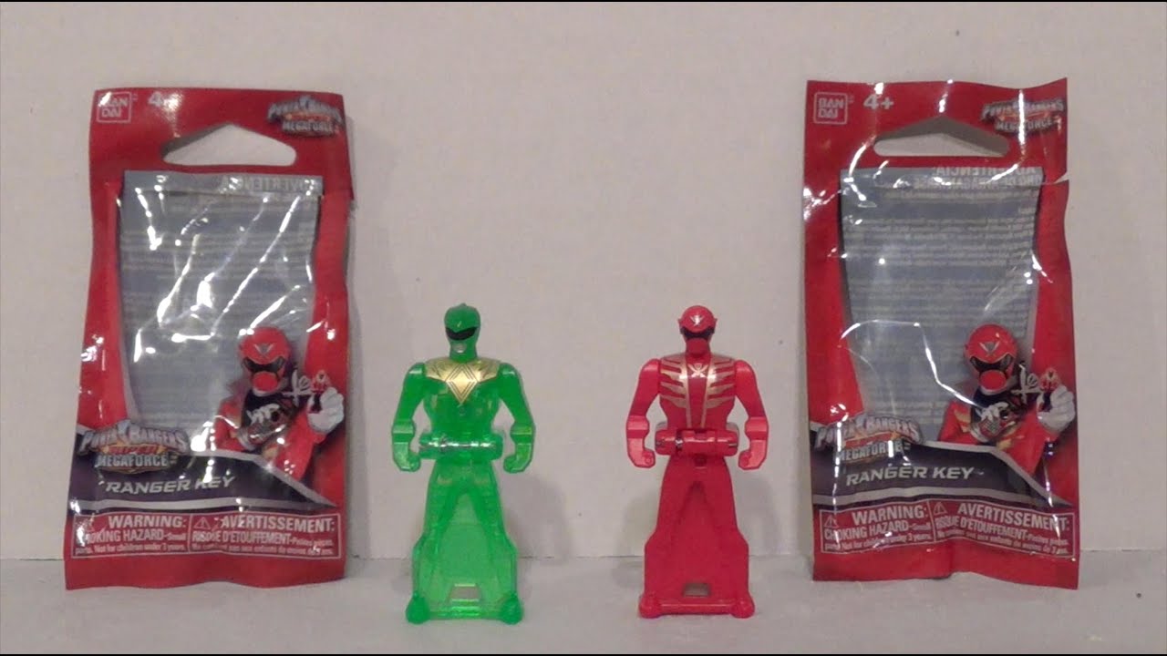 SDCC 2014 Exclusive Ranger Keys [Power Rangers Super Megaforce]