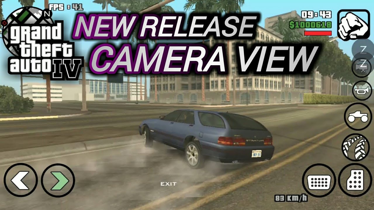 NEW GTA IV CAMERA VIEW - GTA SA MOBILE
