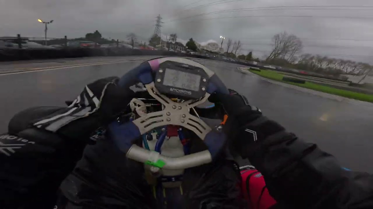 Karting close call… almost crashed 😳