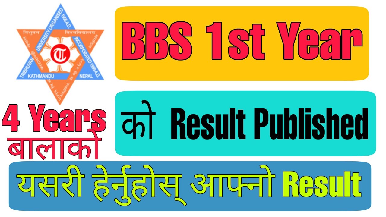 BBS 1st Year Result Published | How To Check BBS 1st Year Result | 4 Years BBS | With Mark-Sheet