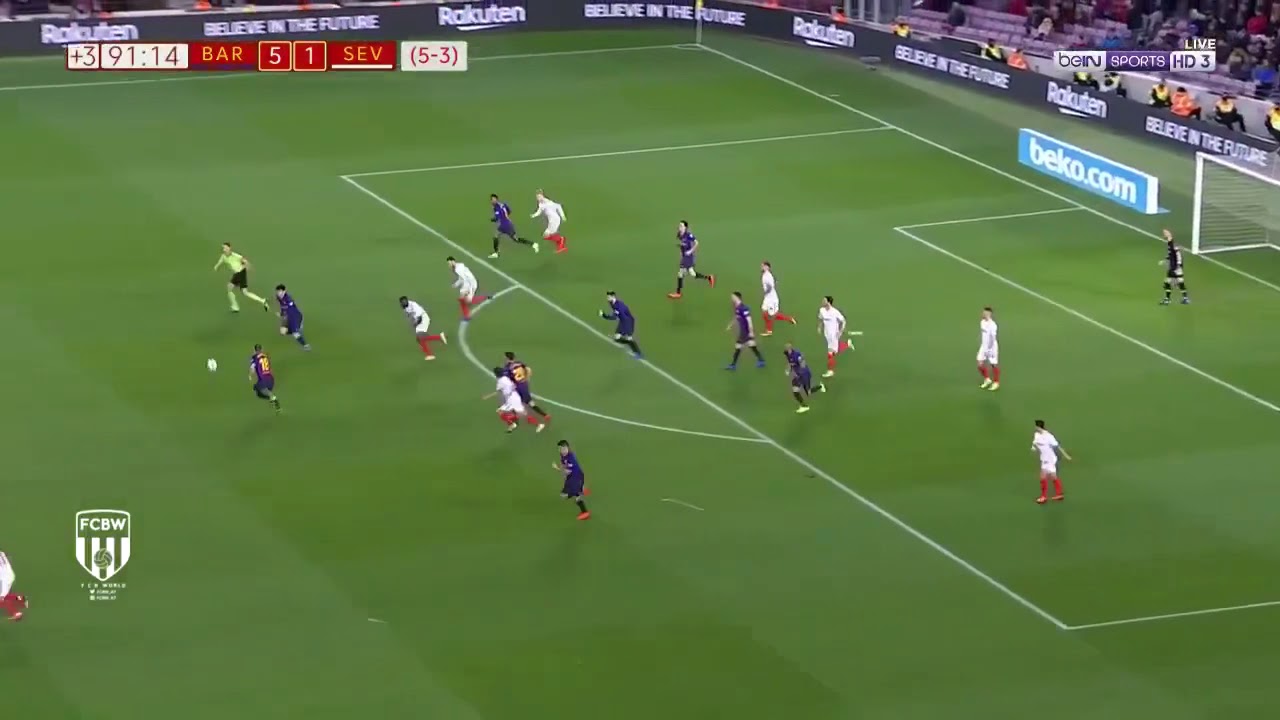 FC Barcelona beautiful tiki-taka goal