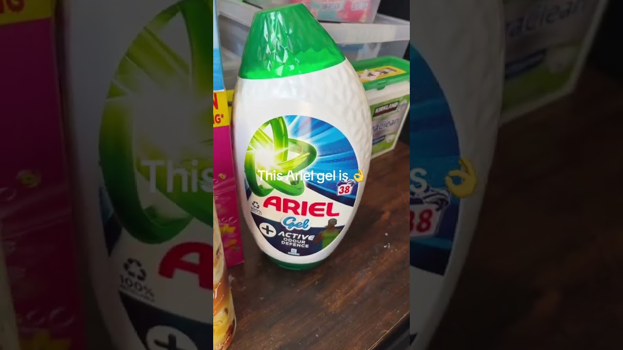 Laundry Gel#Ariel Gel #essentials #cleaning compilation #cleantok#viralshorts#gadgets