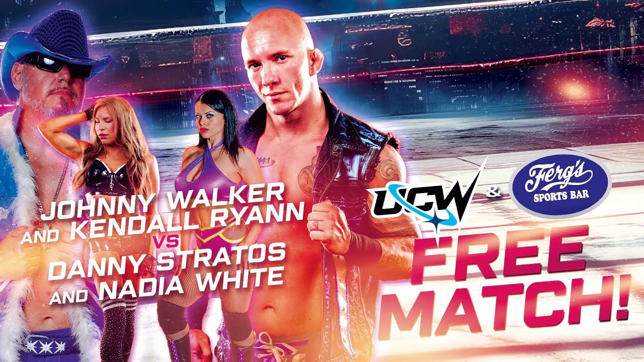 [UCW INTERGENDER TAG TEAM MATCH] - Nadia White & Danny Stratos vs Kendall Ryann & Johnny Walker