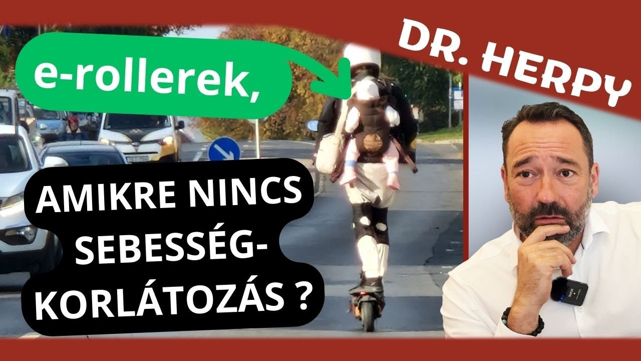 Amit ez E-ROLLER kapcsán TUDNOD KELL! Dr. Herpy - Roller szabályok