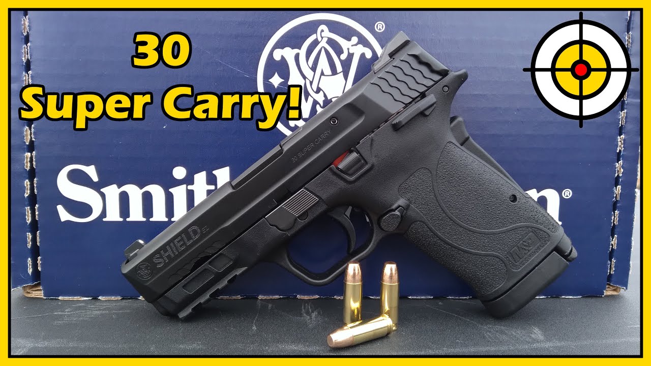 Another Unnecessary Caliber? 30 Super Carry Range Review & Comparison. Smith & Wesson M&P Shield EZ!