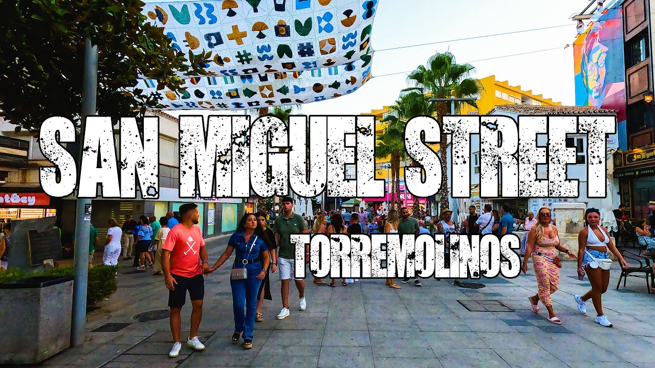 That Famous San Miguel Street of Torremolinos [4K]