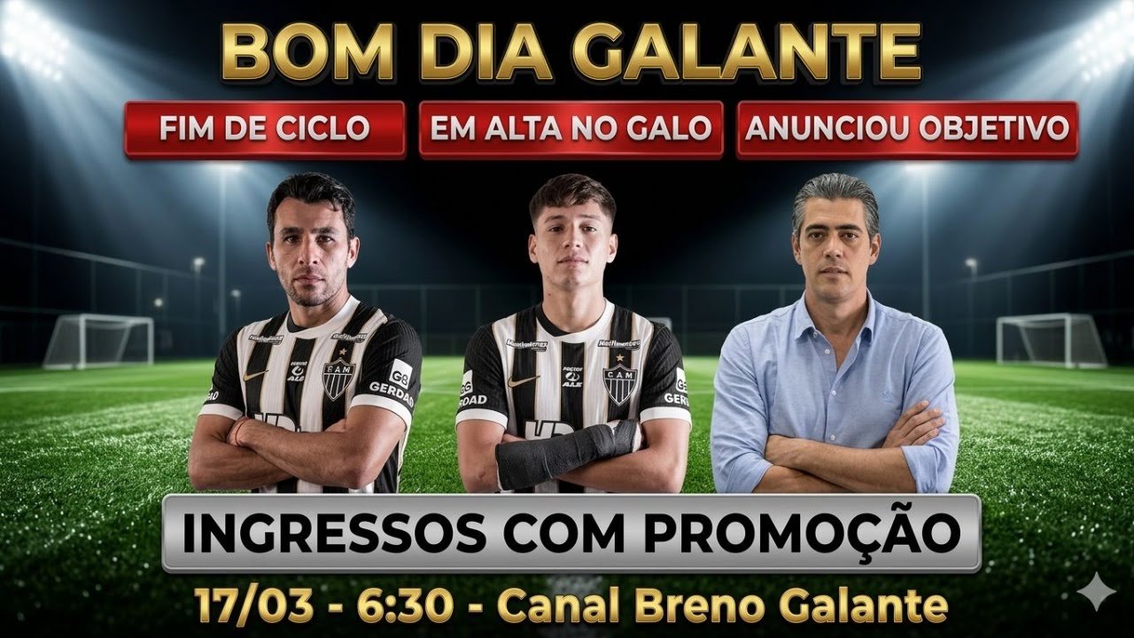 🔴AO VIVO🔴FIM DE CICLO🔶 EM ALTA NO GALO 🔶 ANUNCIOU OBJETIVO