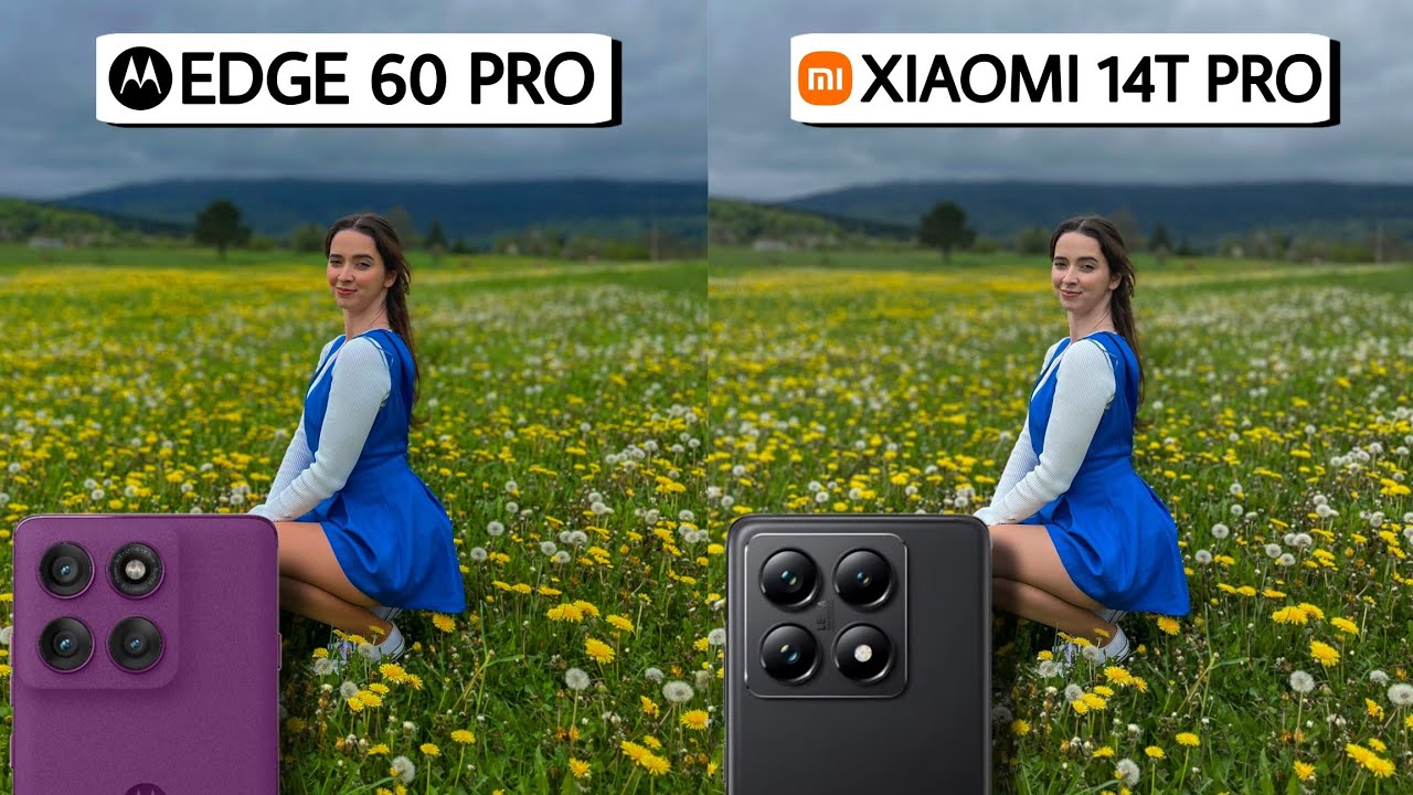 Сравнение камер Motorola Edge 60 Pro и Xiaomi 14T Pro
