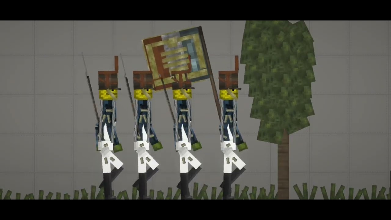Defense of Hougoumont in Melon Playground (Napoleonic War)
