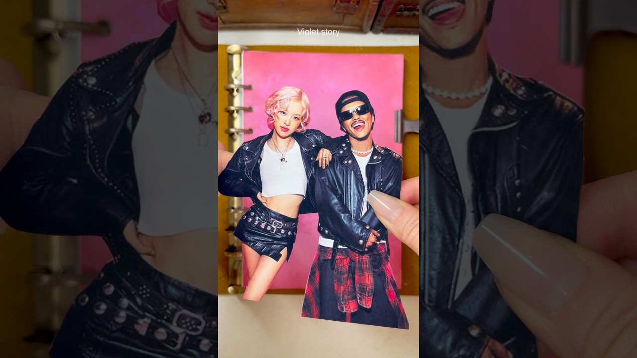 Scrapbooking | ROS&Eacute; & Bruno Mars - APT. | Journaling