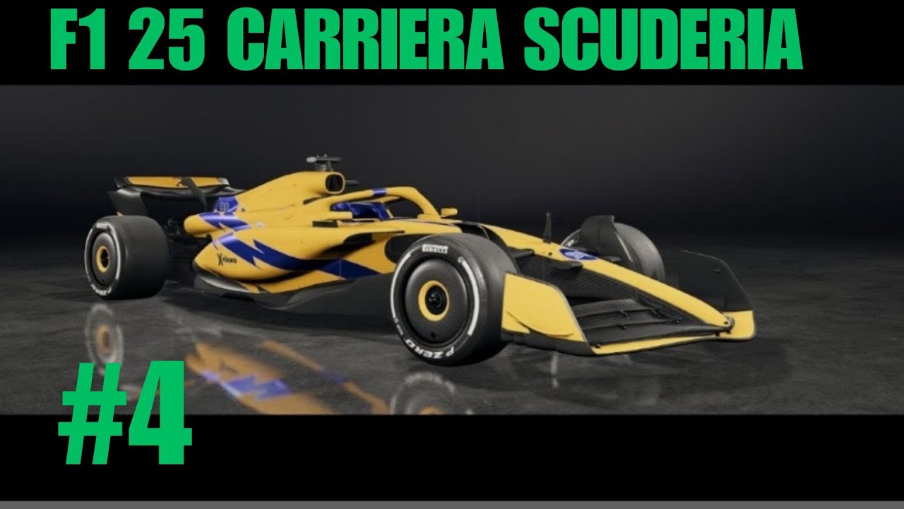 F1 25 LIVE CARRIERA SCUDERIA | #4 |  Obiettivo 500 iscritti
