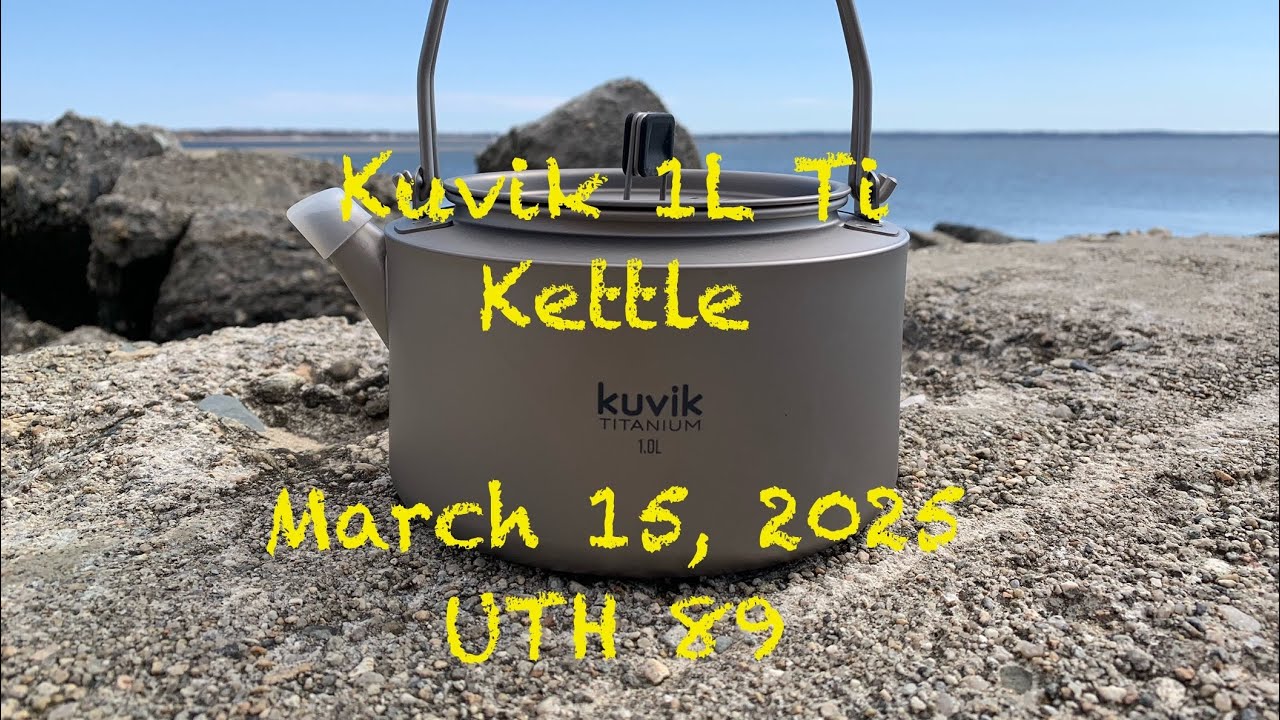 Kuvik 1000ml Titanium Kettle  UTH 89