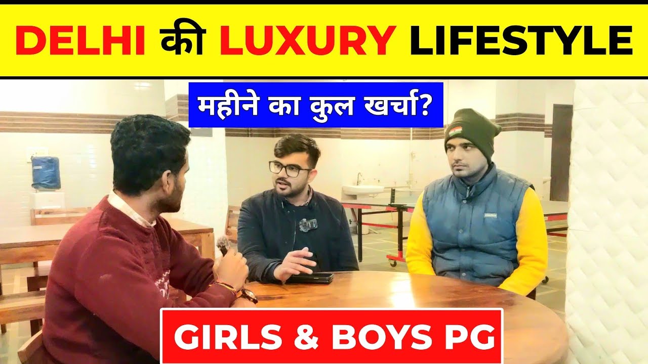 Affordable luxury PG in Mukherjee Nagar Delhi🔥 | Coliving pg in delhi | room rent in delhi