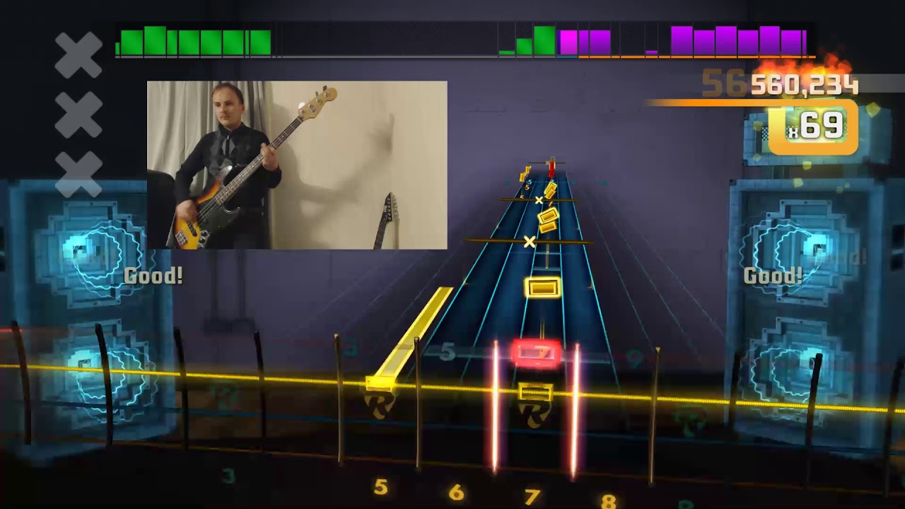 Led Zeppelin - Whole Lotta Love - Rocksmith CLDS Bass Cover - 99.86%