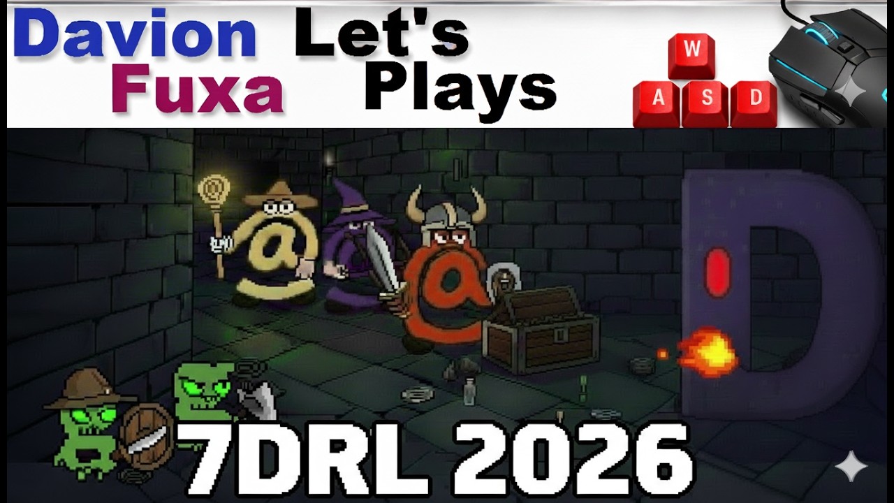 DFuxa Reviews 7DRL 2026 - Lightfall
