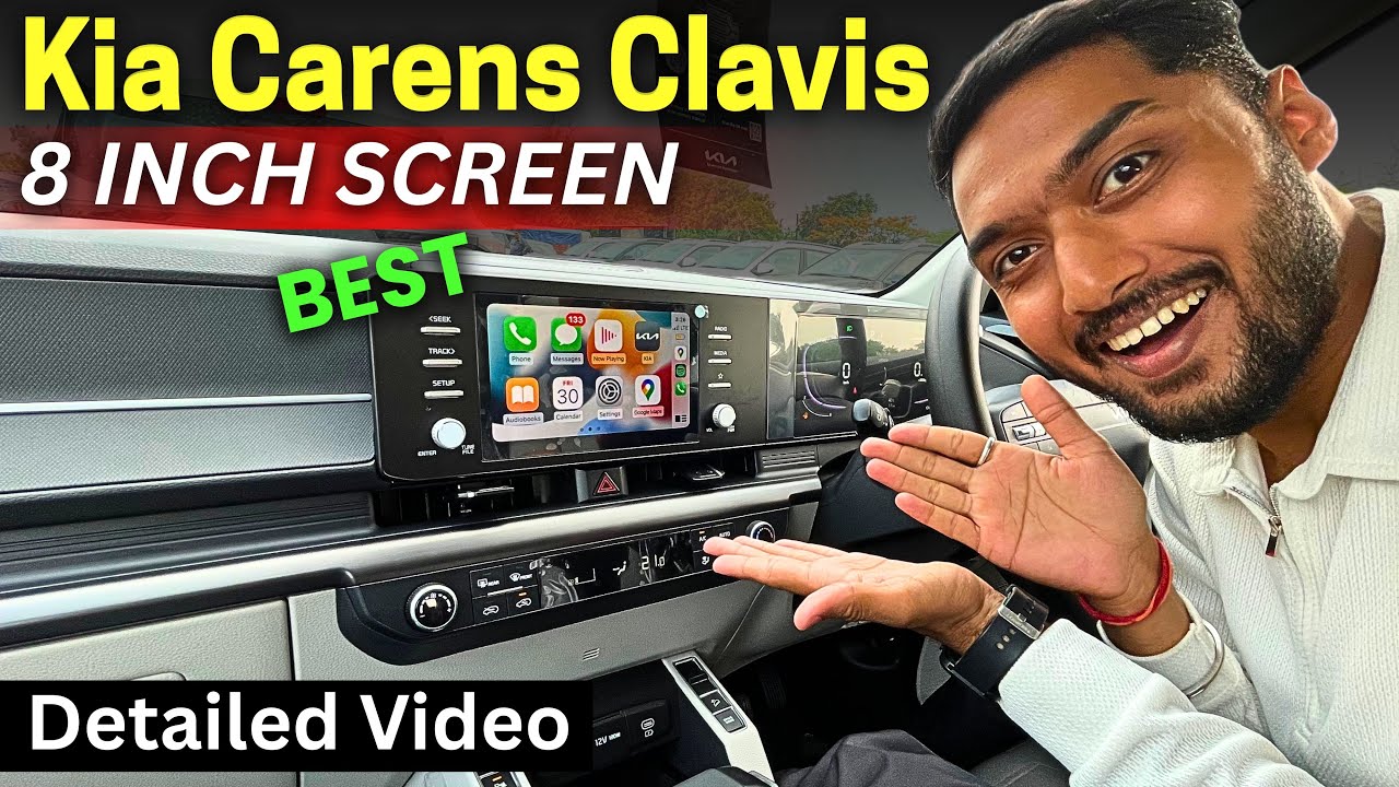 New 2025 Kia Carens Clavis😍8 Inch Infotainment System🔥Full Detailed Video