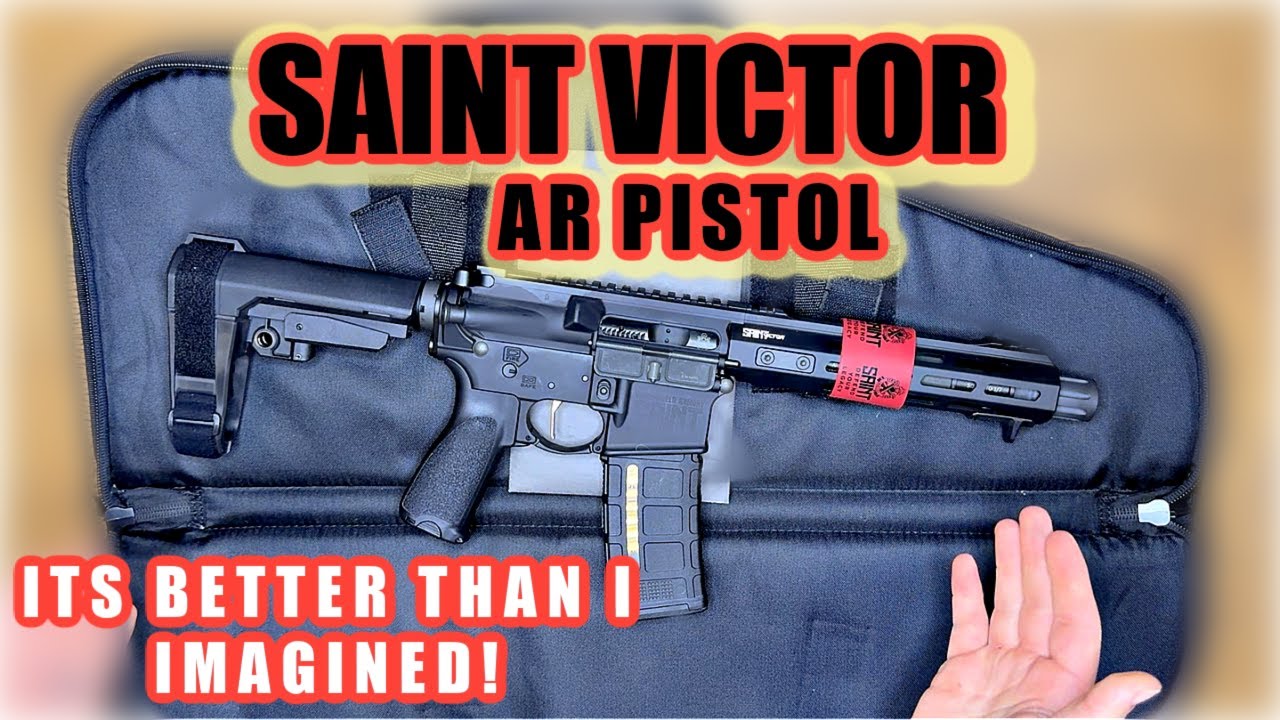 Пистолет Springfield Saint Victor AR (РАСПАКОВКА И ОБЗОР)