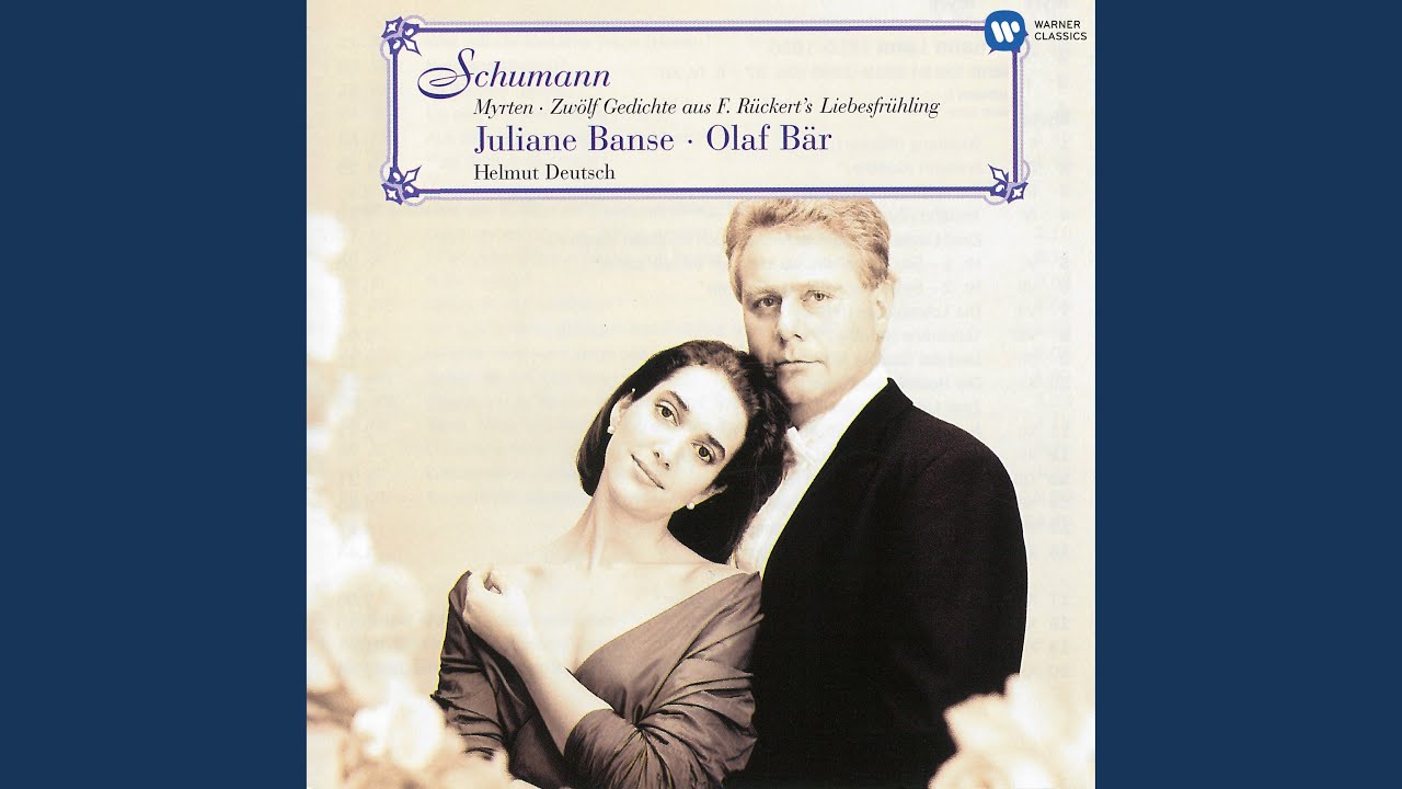 Myrthen, Op. 25: No. 21, Was will die einsame Träne?