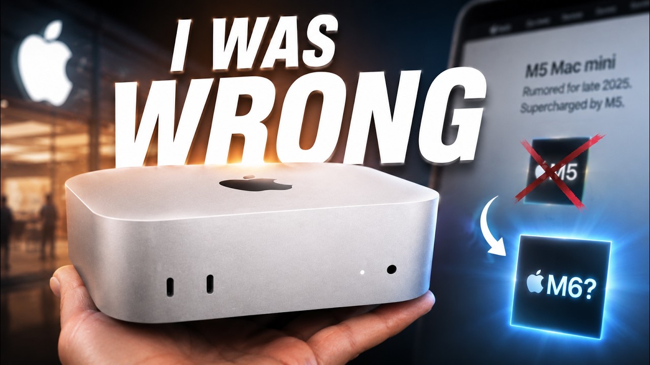 Я ошибался насчёт M5 Mac Mini
