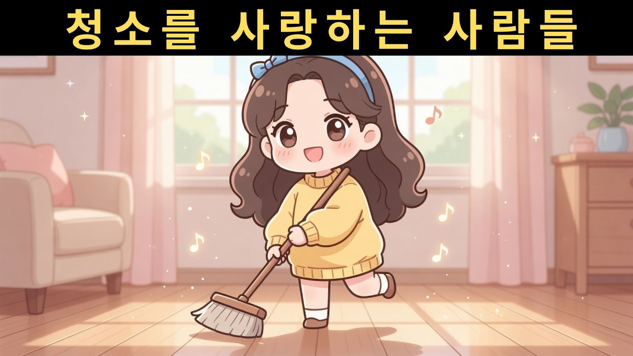 집 청소를 정말 좋아하는 사람들 ✨