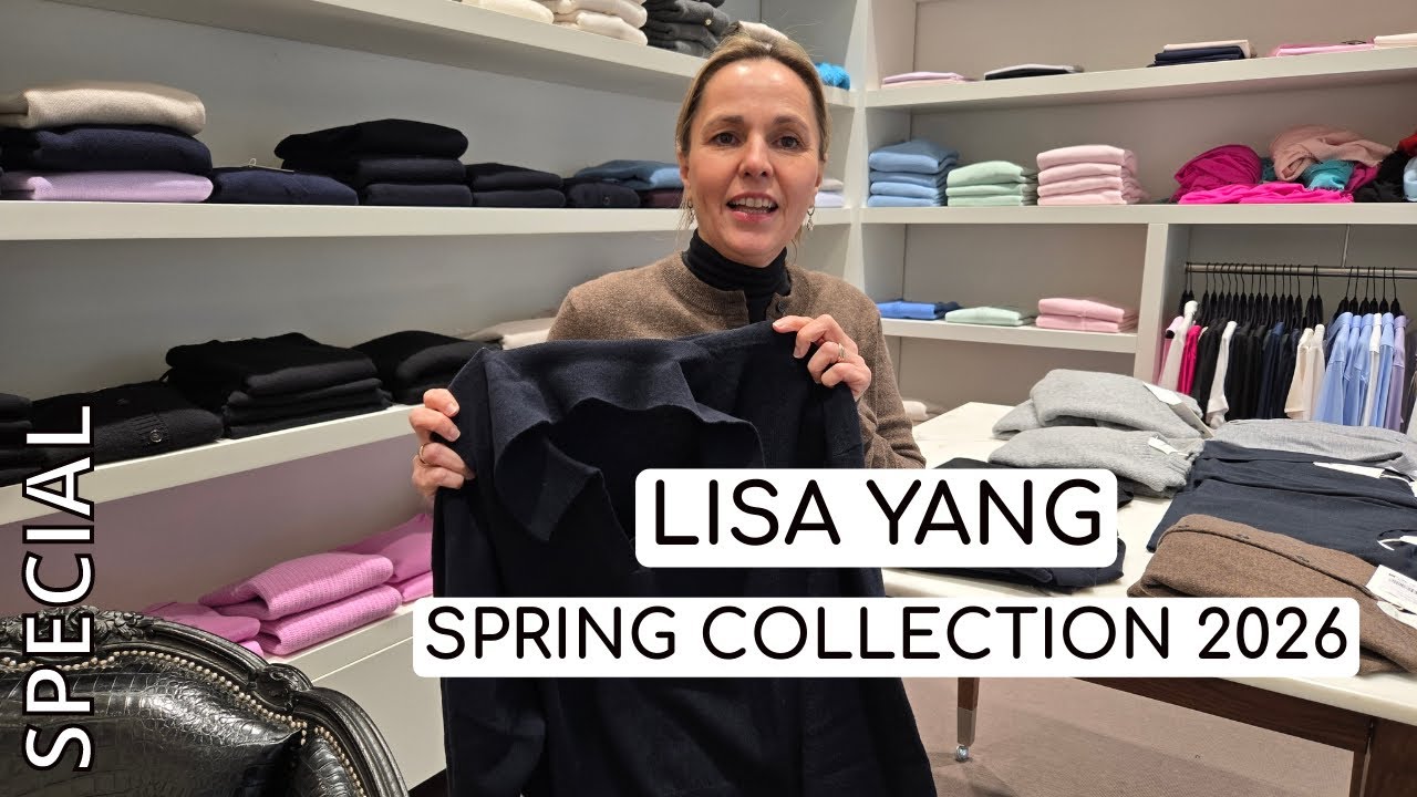 #lisayang #finestcashmere #cashmere #springsummer2026 #newcollection #wildaboutcashmere