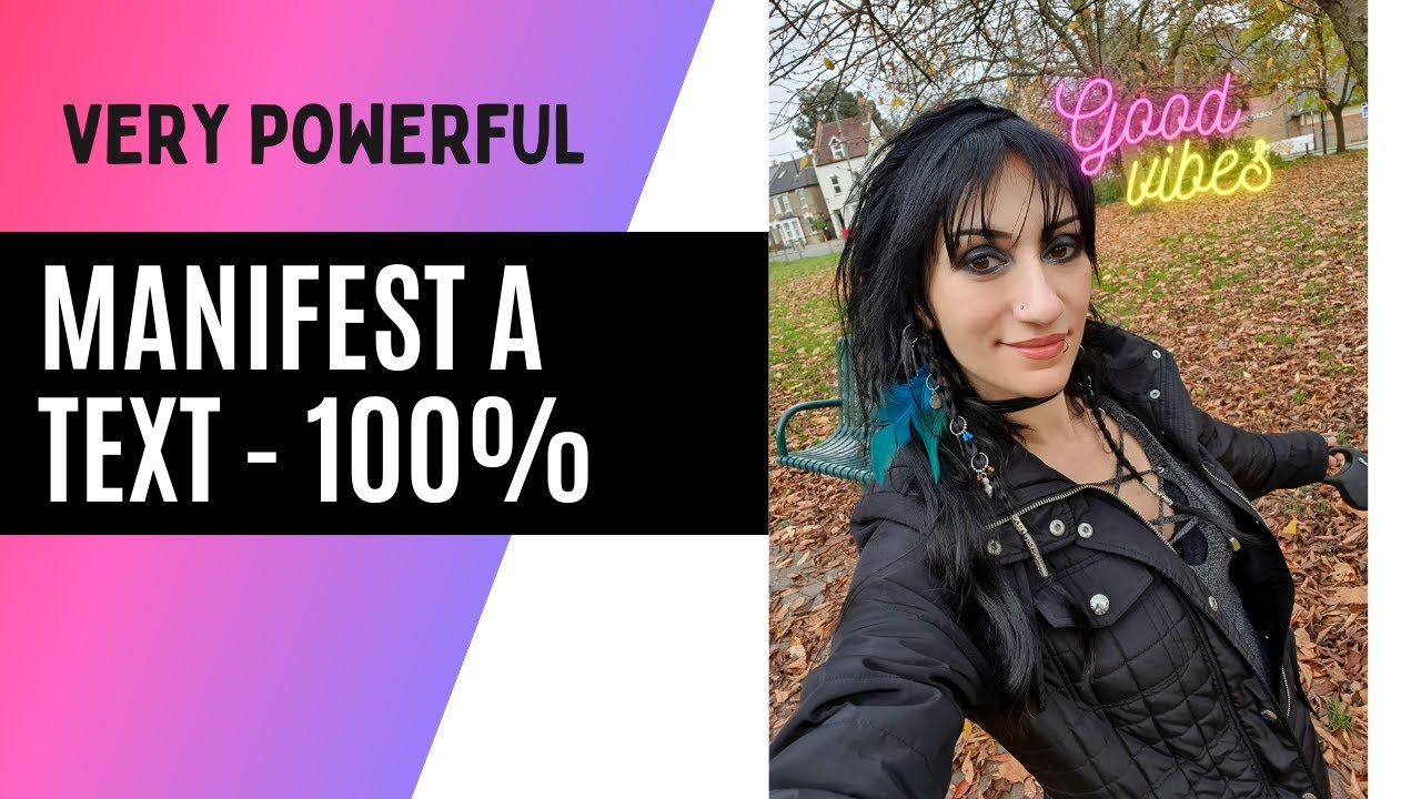 POWERFUL TECHNIQUE - Manifest a TEXT from a Specific Person 100%  #loa #manifestation #manifestatext