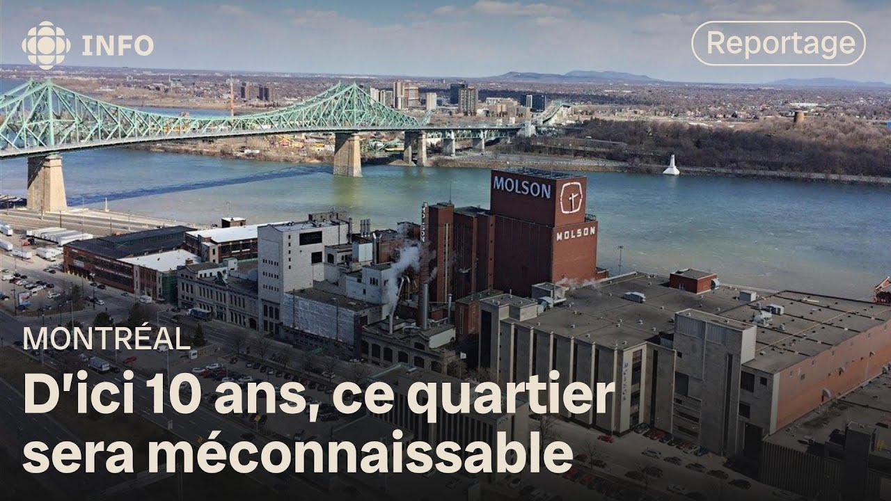 Le site de l’ancienne brasserie Molson deviendra un nouveau quartier