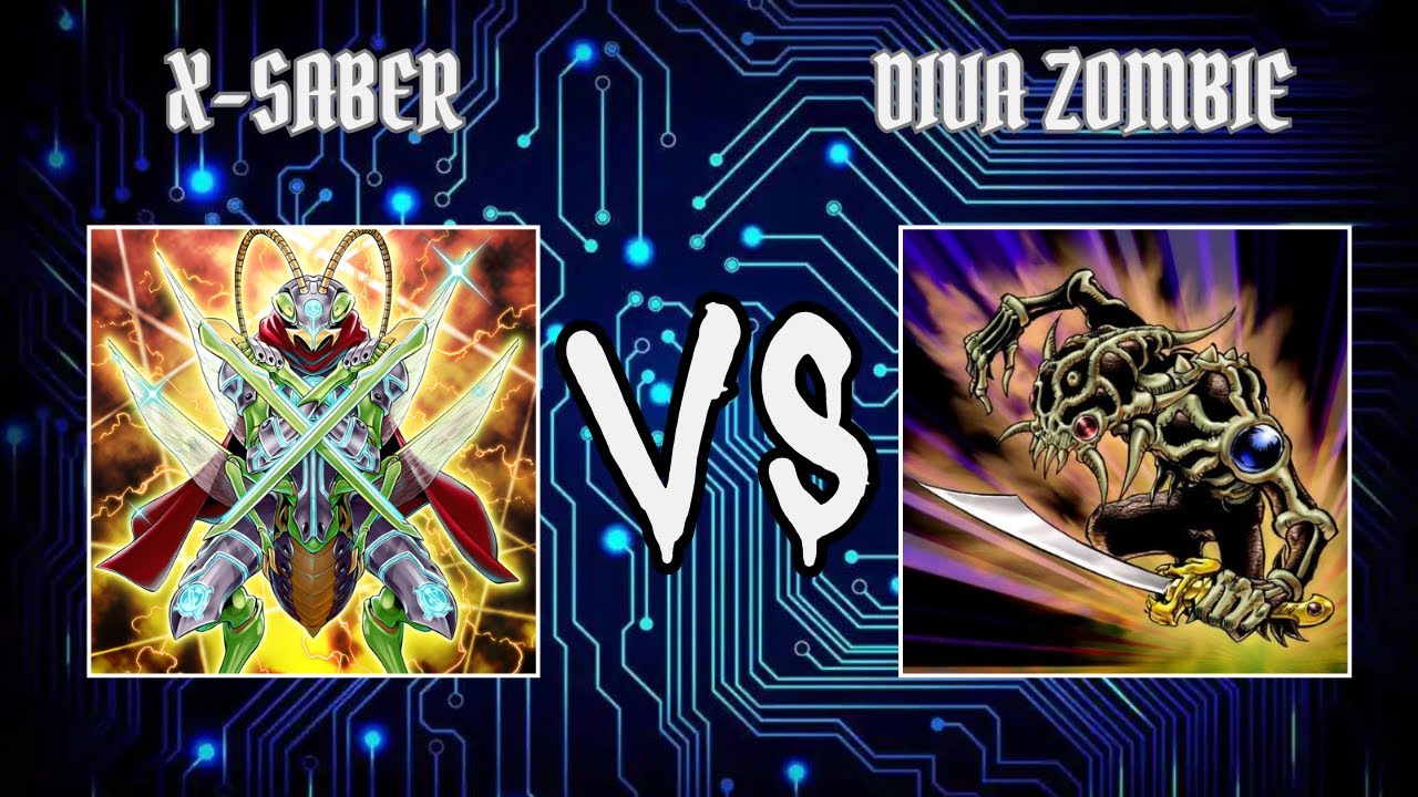 CLIMA(X-Saber) vs Jonouchi(Diva Zombie) | Yugioh Edison Format | Dueling Book