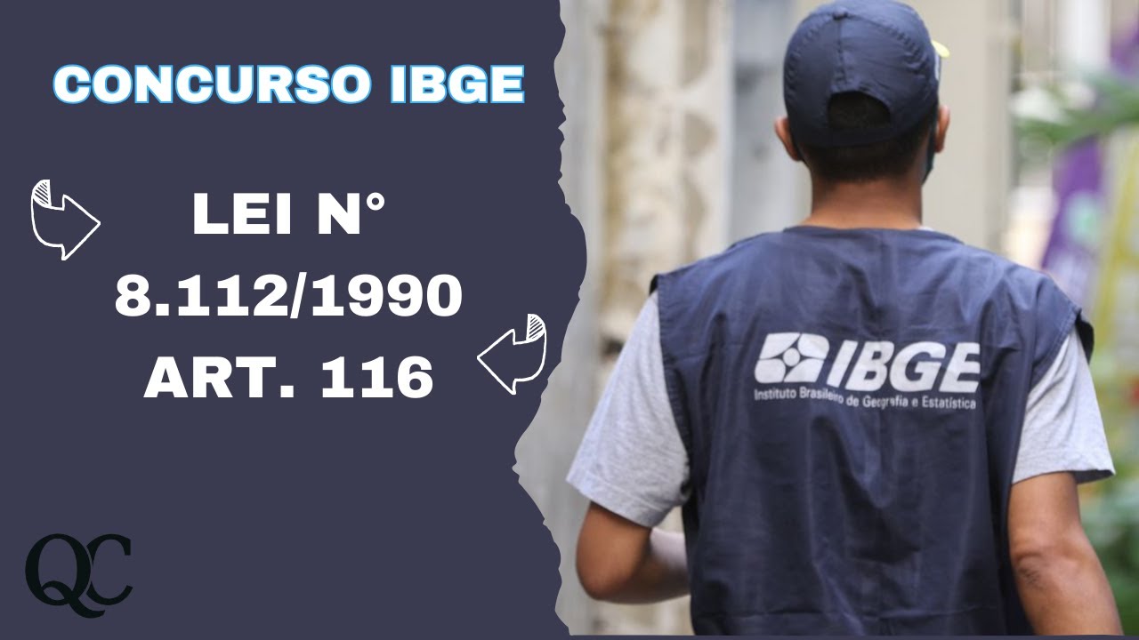 Lei Nº 8.112/1990 - Concurso IBGE 2025 - Ética no Serviço Público - Aula 4