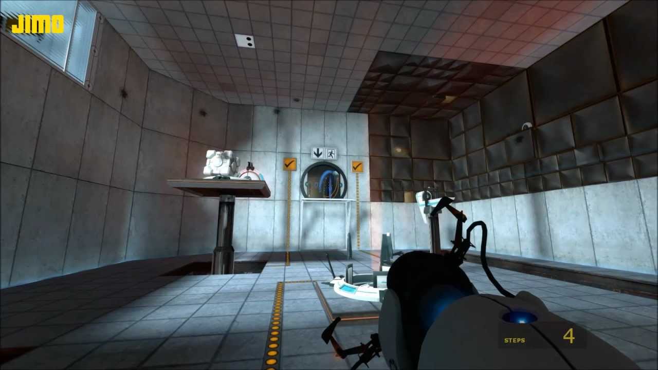 Guide: Portal Least Steps Challenge (Test Chamber 13)