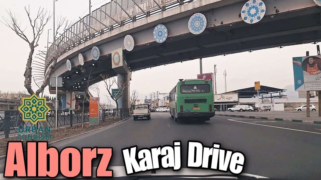 Driving Through Karaj 🇮🇷 | Real Traffic, Streets & City Vibes (POV)