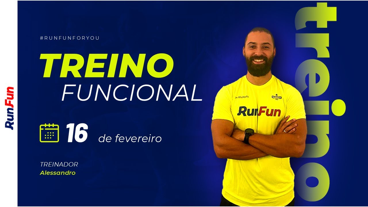 Treino Funcional - Professor Alessandro - 16/02/2026 - RunFun Assessoria Esportiva
