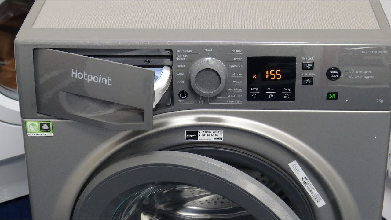 Стиральная машина Hotpoint NSWF944 1400 отжим 9 кг