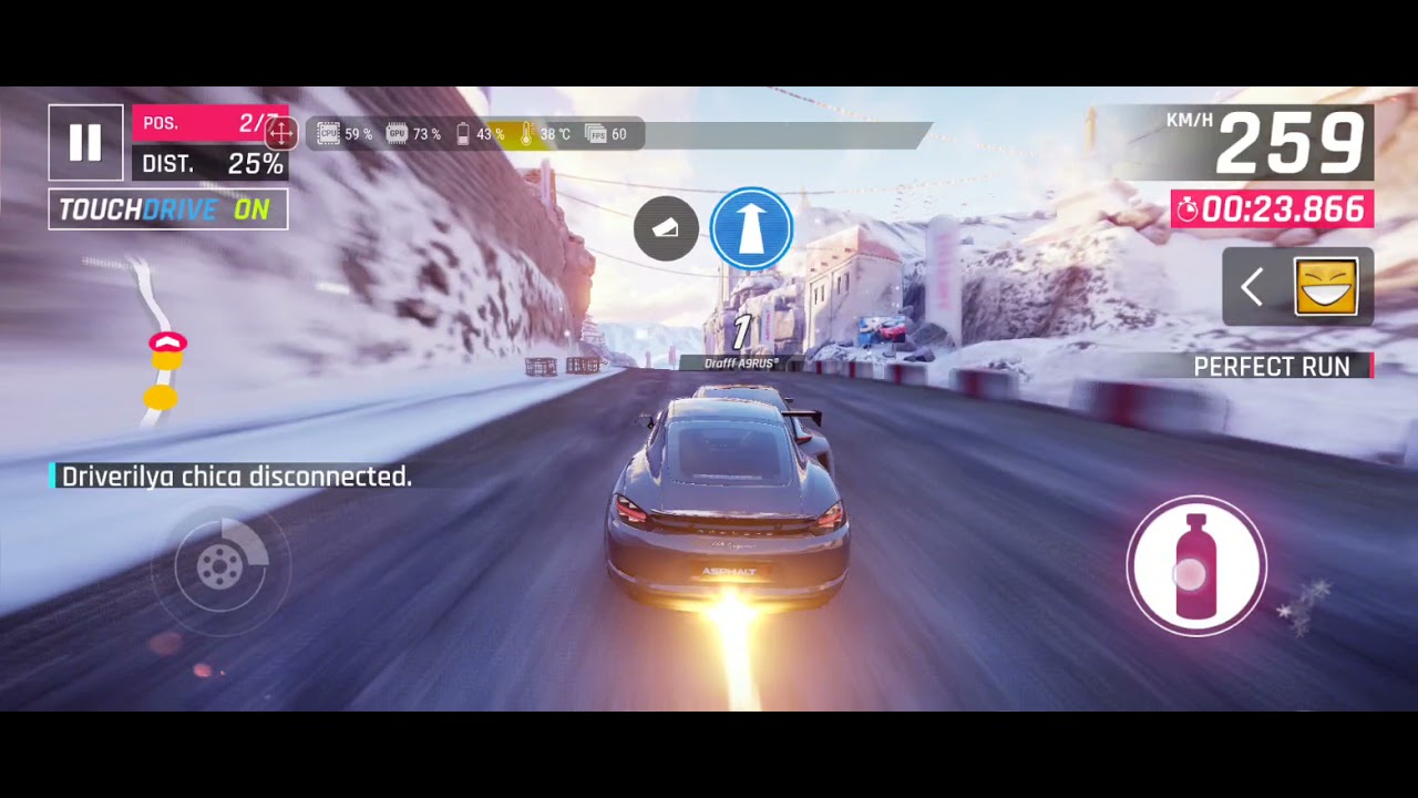 Asus ROG Phone 5 - Asphalt 9 Multiplayer test. High Quality Graphics Preset