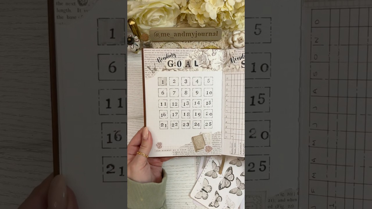 2025 Reading Journal Set Up #bulletjournal  #journalingideas  #readingjournal #journalinspiration