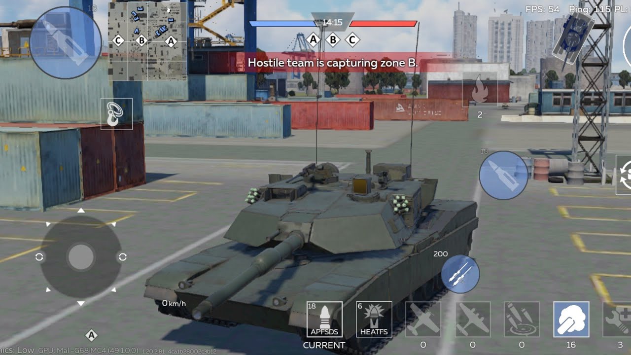This M1A1 HC can penetrate anything || warthunder mobile 