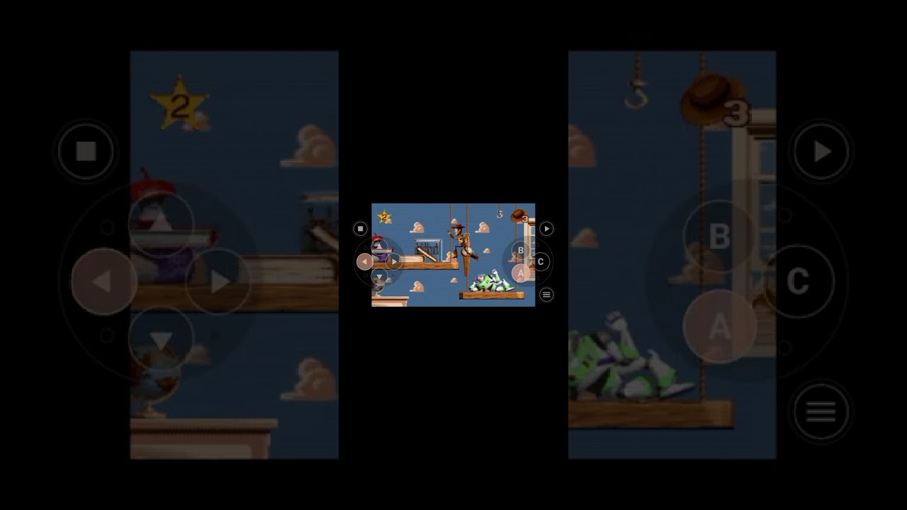 Toy story 1 a primeira vez que eu jogo esse jogo.